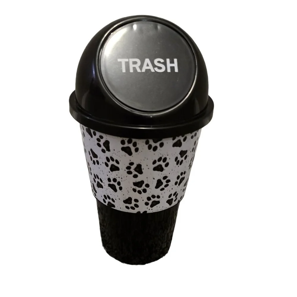 NWOT Small Paw Print Mini Trash Container‎